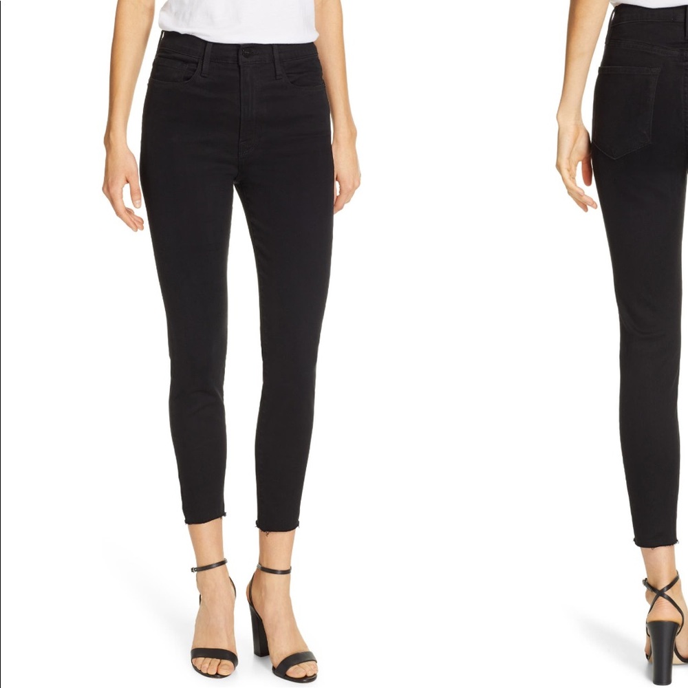 FRAME Ali High Waist Ankle Cigarette Jeans